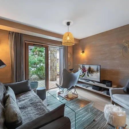 Cosy A Rochebrune, Piscine Et Parking - Fr-1-569-58 * Megeve