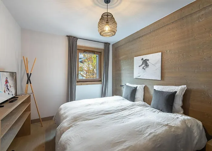 Lägenhet Cosy A Rochebrune, Piscine Et Parking - Fr-1-569-58 Megève